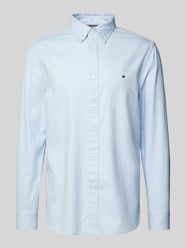 Regular Fit Freizeithemd mit Button-Down-Kragen von Tommy Hilfiger Blau - 33