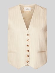 Gilet met V-hals, model 'PATSY' van Bash Beige - 1