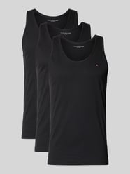Regular fit tanktop van puur katoen van Tommy Hilfiger - 2