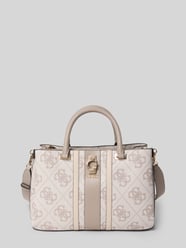Satchel bag met labeldetail, model 'ERENIA' van Guess - 46