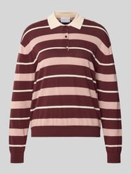 Strickpullover mit Polokragen von Jake*s Collection - 5