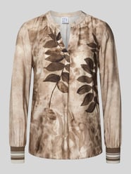 Blusenshirt aus Viskose mit V-Ausschnitt von Emily Van den Bergh - 28