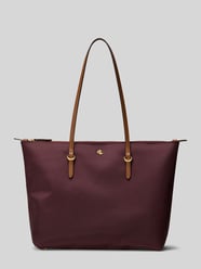 Henkeltasche mit Logo-Detail Modell 'KEATON' von Lauren Ralph Lauren Bordeaux - 34