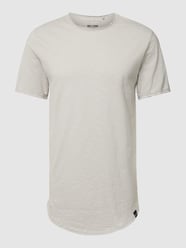 T-shirt met ronde hals, model 'BENNE' van Only & Sons Grijs - 15