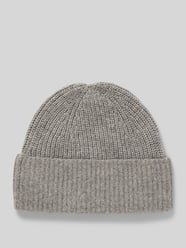 Gebreide muts van kasjmier met brede omslag van MCNEAL - 28