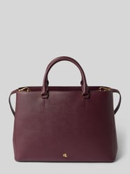 Handtasche mit Label-Detail Modell 'HANNA' von Lauren Ralph Lauren Rot - 30