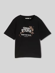 męski t-shirt o kroju regular fit z czystej bawełny od Tom Tailor Denim - 2