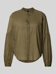 Bluzka z bufiastymi rękawami model ‘Berday’ od BOSS Orange Zielony - 10