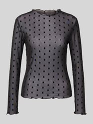Slim fit blouseshirt met ronde hals, model 'JULIET' van Only - 20