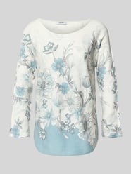 Pullover van viscosemix, model 'El44ena' van ZABAIONE - 31