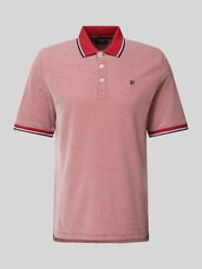 Regular Fit Poloshirt mit Logo-Stitching Modell 'BLUWIN' von Jack & Jones Premium Bordeaux - 46