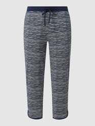 Lounge-Hose in 7/8-Länge Modell 'Night2Day' von Mey Blau - 3