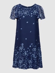 Blusenkleid mit Allover-Muster von DKNY Blau / Türkis - 5