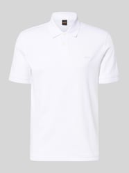 Koszulka polo o kroju regular fit z czystej bawełny model 'INTERLOCK' od BOSS Orange - 37