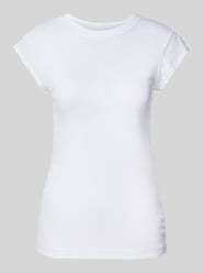 Regular Fit T-Shirt aus reiner Baumwolle mit geripptem Rundhalsausschnitt von Marc O'Polo - 35