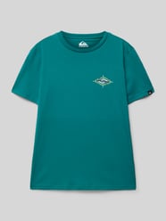 T-shirt met labelprint van Quiksilver - 14