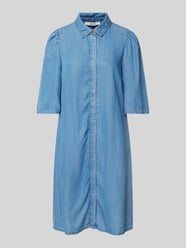 Knielanges Kleid in Denim-Optik Modell 'Sophien' von mbyM - 1