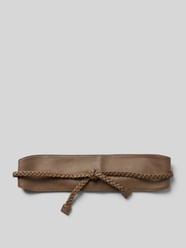 Gürtel aus Leder mit Knoten-Detail von Tamaris Beige - 20