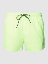 Zwembroek met labelprint van Puma Geel - 38