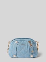 Crossbody Bag mit Label-Detail Modell 'KATE' von Liu Jo White Blau - 9