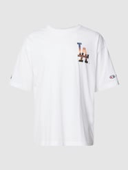 T-Shirt mit Statement-Print von CHAMPION Weiß - 13