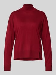 Strickpullover mit Stehkragen von Liu Jo White - 20