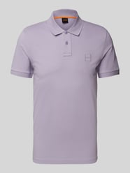 Poloshirt mit Label-Detail von BOSS Orange - 32