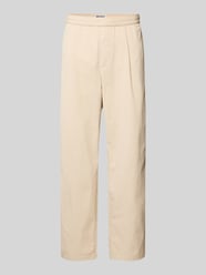 Stoffen broek met achterzakken van REVIEW Beige - 31