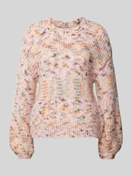 Gebreide pullover met extra brede schouders, model 'AVERY' van Vila - 20