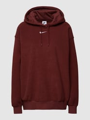 Hoodie aus Frottee von Nike Bordeaux - 34