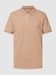 Poloshirt im unifarbenen Design Modell 'BASIC' von Tom Tailor Beige - 23