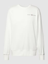 Sweatshirt mit Label-Print von Gant Beige - 27