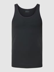 Tanktop mit Streifenmuster Modell 'EVER COOL TANK TOP' von Sloggi Schwarz - 34