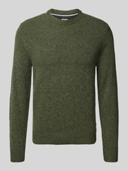 Gebreide pullover met ribboorden, model 'Rick' van Brax - 36