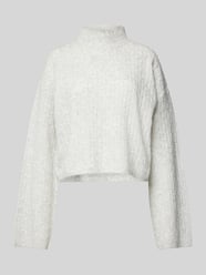 Strickpullover mit Turtleneck Modell 'SMILLA' von Noisy May Grau - 36