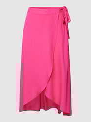 Maxirock in Wickel-Optik von Pieces Rosa - 47
