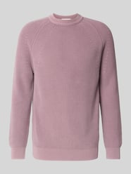 Gebreide pullover met ronde hals van Drykorn Fuchsia - 9