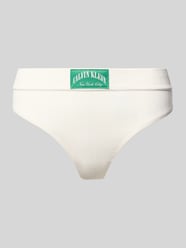 String aus Baumwoll-Mix Modell 'THONG' von Calvin Klein Underwear - 37