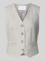 Krój regular fit kamizelka z dekoltem w serek Model 'RIU' od YAS - 28