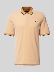 Regular Fit Poloshirt mit Logo-Stitching Modell 'BLUWIN' von Jack & Jones Premium Orange - 8