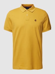 Poloshirt mit Label-Stitching von MCNEAL Gelb - 6