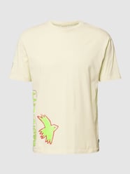 T-Shirt mit Motiv-Print Modell 'Washed artwork' von Scotch & Soda Weiß - 13