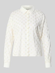Relaxed Fit Langarmbluse aus Baumwoll-Mix von Tom Tailor Denim Beige - 10