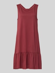 Relaxed Fit Freizeitkleid aus Baumwoll-Modal-Mix von s.Oliver RED LABEL Bordeaux - 12