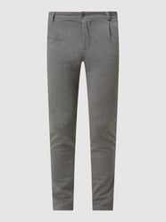 Bundfaltenhose aus Jersey  von Casual Friday Grau - 31