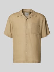 koszula casualowa o kroju relaxed fit z mieszanki lnu i wiskozy model 'LAURENCE' od ONLY & SONS - 42