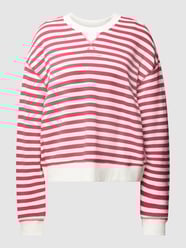 Bluza w paski od Marc O'Polo Denim Fuksjowy - 11