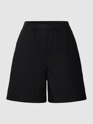 Shorts mit elastischem Bund Modell 'MIHANI' von OPUS Schwarz - 27