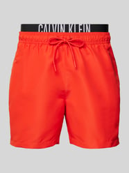 Badehose mit Label-Print von Calvin Klein Underwear - 16