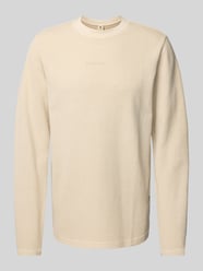 Sweatshirt mit Label-Print von G-Star Raw Beige - 2